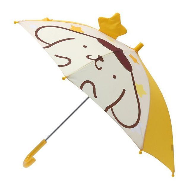 Pompompurin 47cm Sweetstar stereoscopic hologram long umbrella
