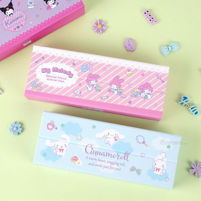 Sanrio Paperboard Pencase with Mirror 