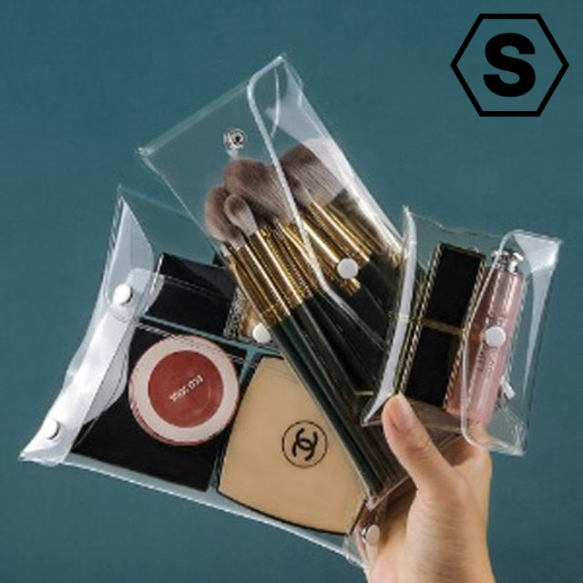 Transparent PVC Multipurpose Makeup Pouch
