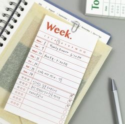 Lists to live by - memo pad
