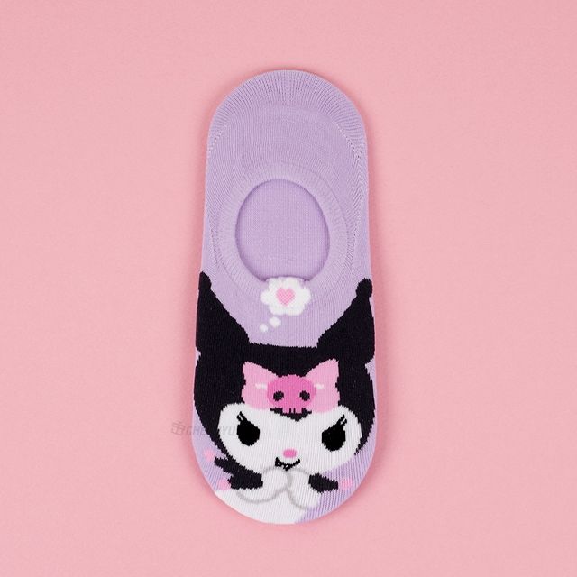 Sanrio Whopping no show socks, One Size 220-260mm