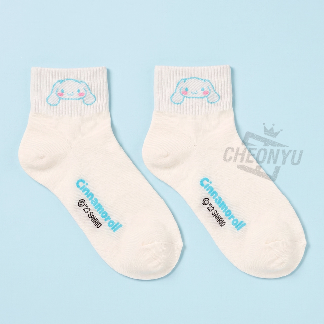 Sanrio Bon Bon Long socks, One Size 220-260mm