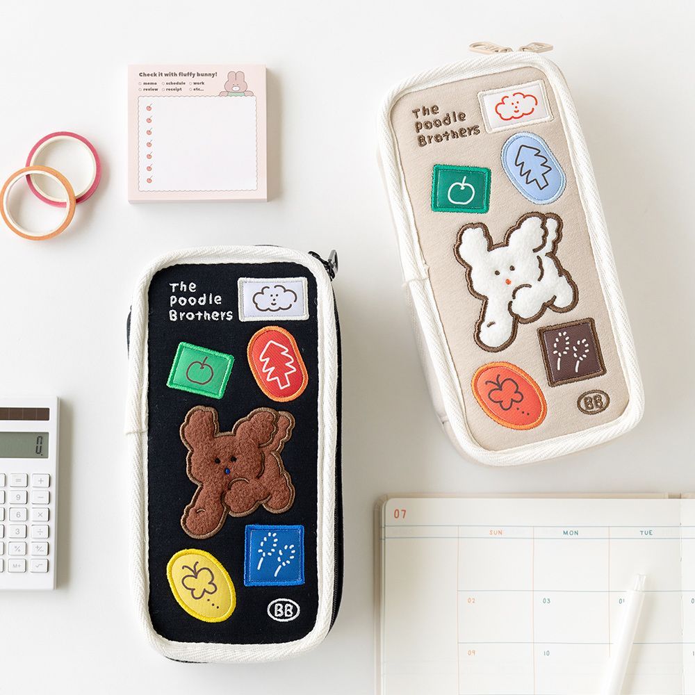 Brunch Brother Poodle Open Pencase
