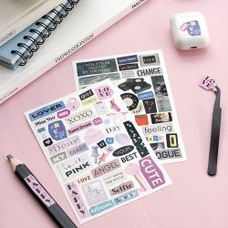 Magazine collage Sticker Pack
