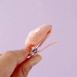 CUTE HAIR PIN 5PCS SET Coral mushroom