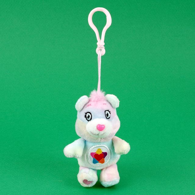 Care Bears 10cm Keyring - True Heart Bear