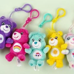 Care Bears 10cm Keyring - Fun Shine Bear