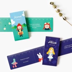 Folding Magnetic Ruler Bookmark 