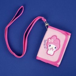 Cinnamoroll Cute Wallet with Neck Strap, Coin and Card Holder
