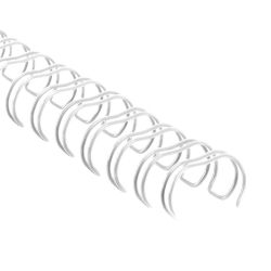 3:1 Double Wire Ring 8mm 100pcs