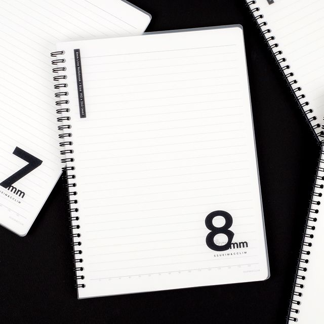 3000 Simple Pick and Choose PP Line Notebook - 8mm