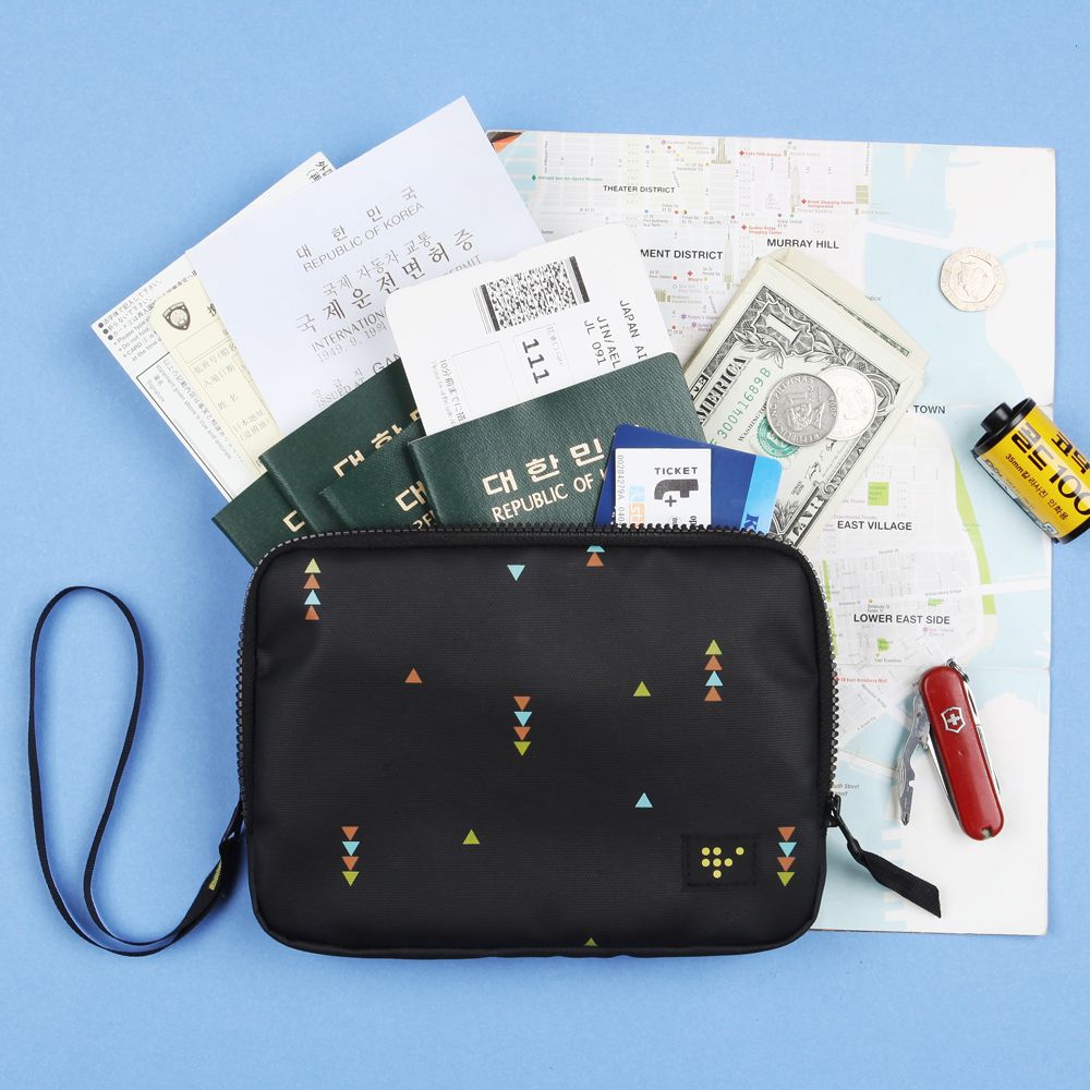Family Passport Pouch HOLA