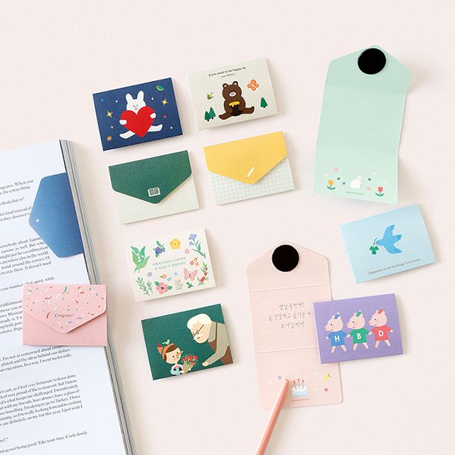 Magnetic Bookmark  Card