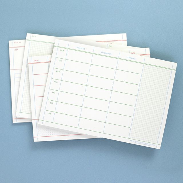 Flat Notepad A5 (M)