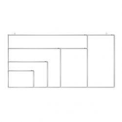 White Board (Steel Section) 500X700mm