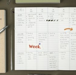 Lists to Live by Weekly Planner, Undated