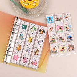 [A5] 6-Rings Binder Refill File for Stickers, 10Sheets