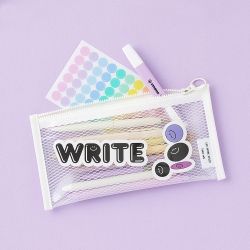 Eco EVA Pen Pouch Double Pocket 