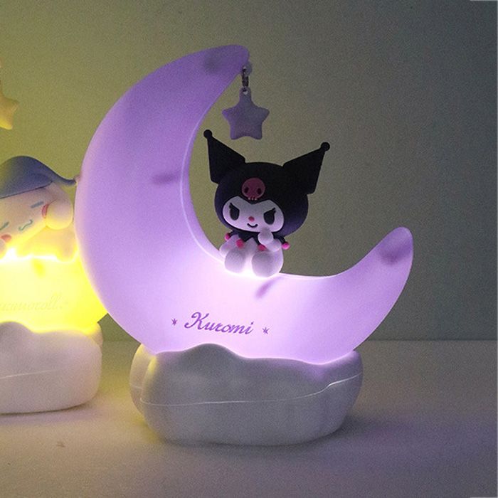 Kuromi Moon Figure Night Light
