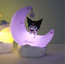 Kuromi Moon Figure Night Light