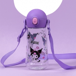 Kuromi The Bottle One-Touch Tritan Tumbler 470ml with Shoulder Strap