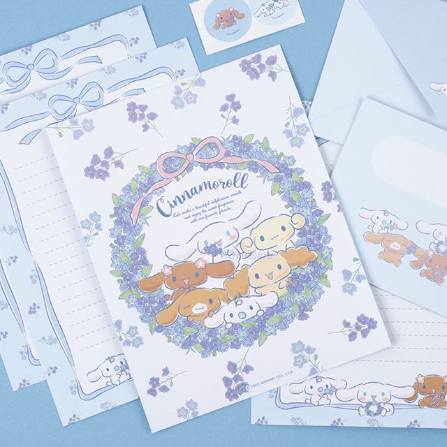 Sanrio Letter Paper & Envelopes Set - Cinnamoroll