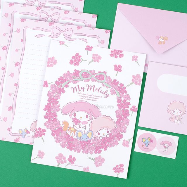 Sanrio Letter Paper & Envelopes Set - My Melody