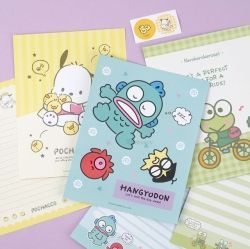 Sanrio Letter Paper & Envelopes Set - Keroppi