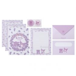 Sanrio Letter Paper & Envelopes Set - Kuromi