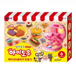 I-Dough Cake & Hamburger Making Set