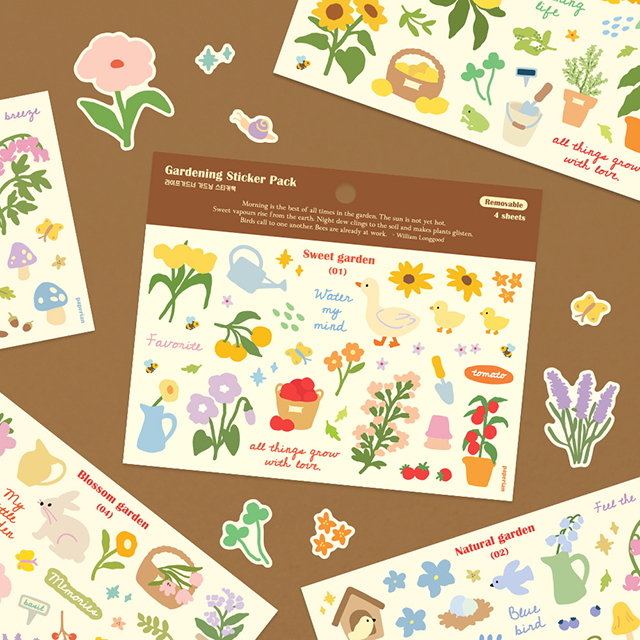 Life Gardener Gardening sticker Pack