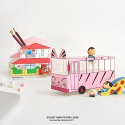 Crayon Shin-Chan Desk Organizer Kindergarten Bus