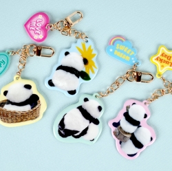 Hello Panda Story Double Keyring, Random