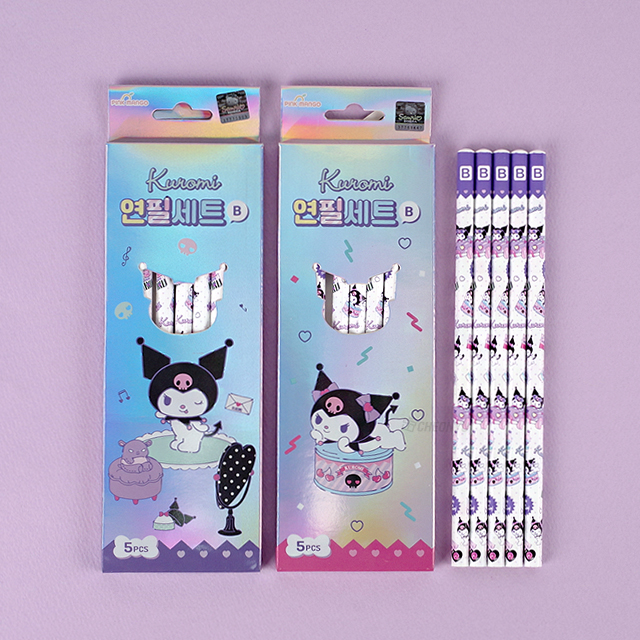 Kuromi Pencil 5pcs Set