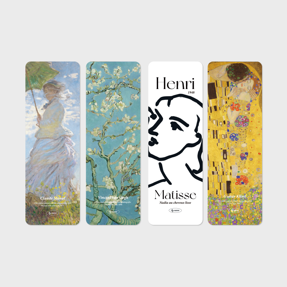 Bookmark - famous painting