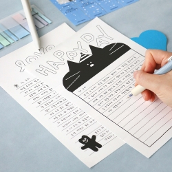 Doodle Letter Paper Pad