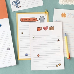 Doodle Letter Paper Pad