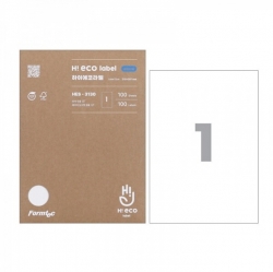 HiEco Label HES-3130, 100 Sheet