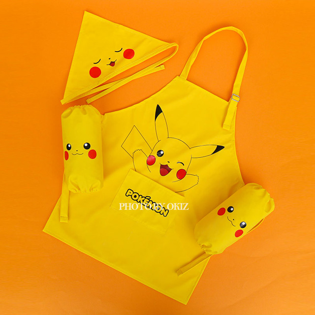 POKEMON PIKA Apron 3pcs Set