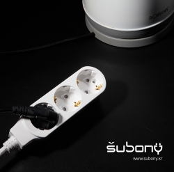 Ground Multi-Tab 3 Outlet 1M