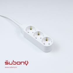 Ground Multi-Tab 3 Outlet 1M
