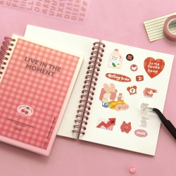 Sticker collecting book