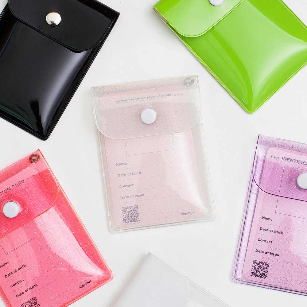 Button Card Case