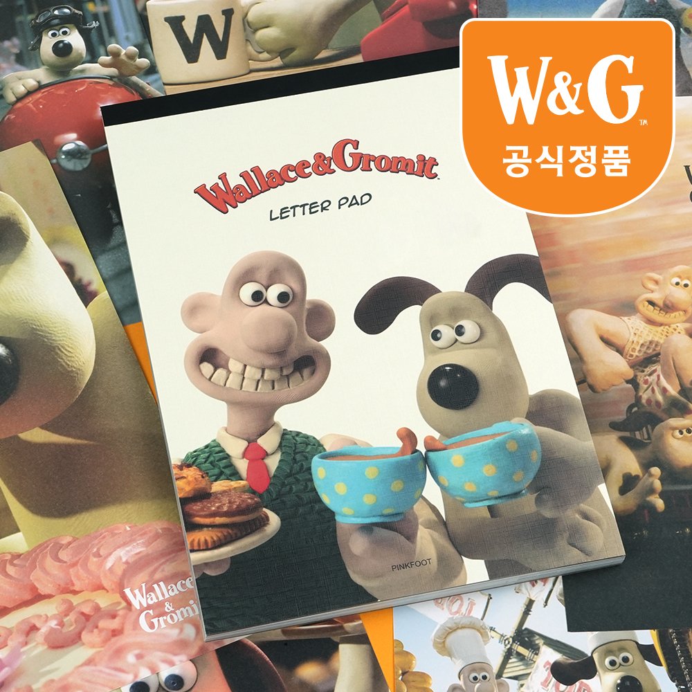 Wallace & Gromit Letter Pad