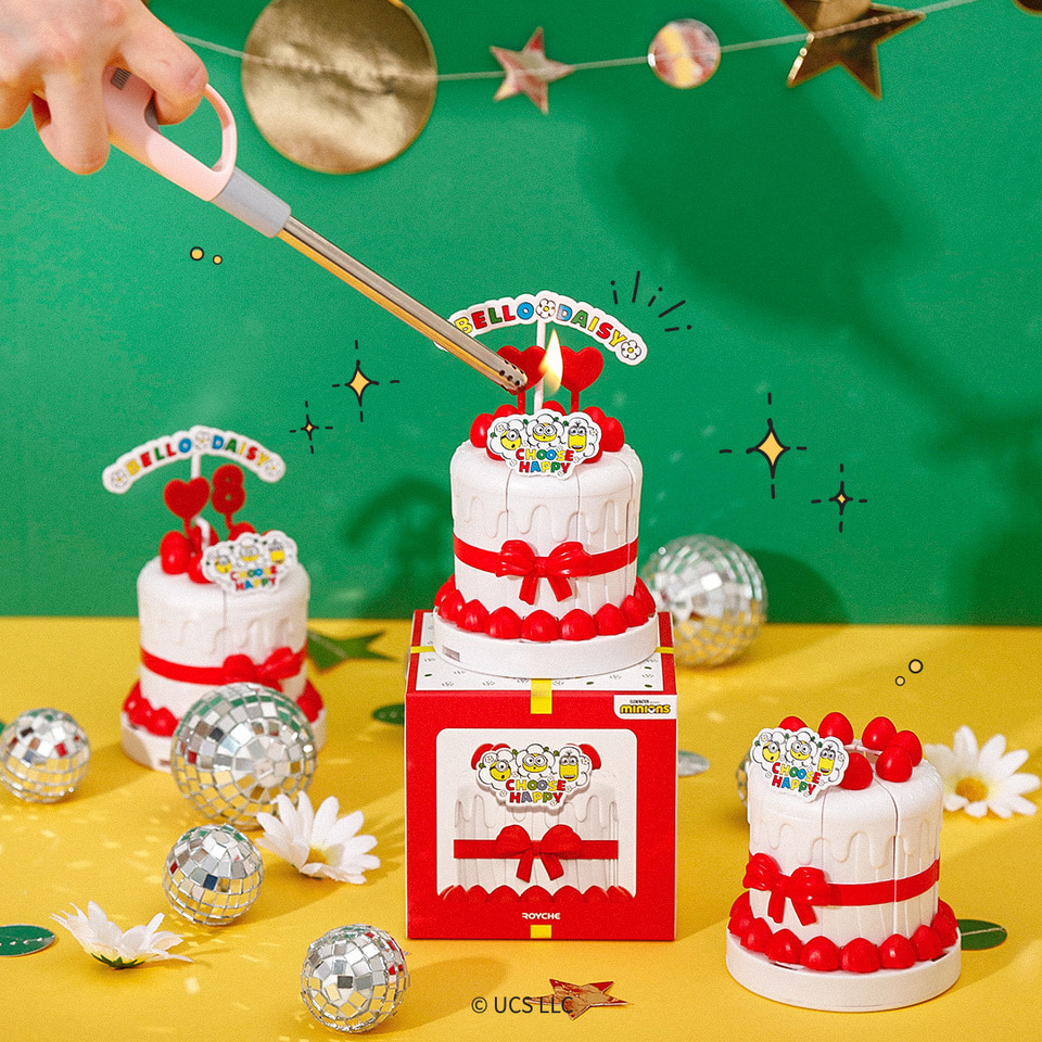 Minions It;s CHO Time Party Candle