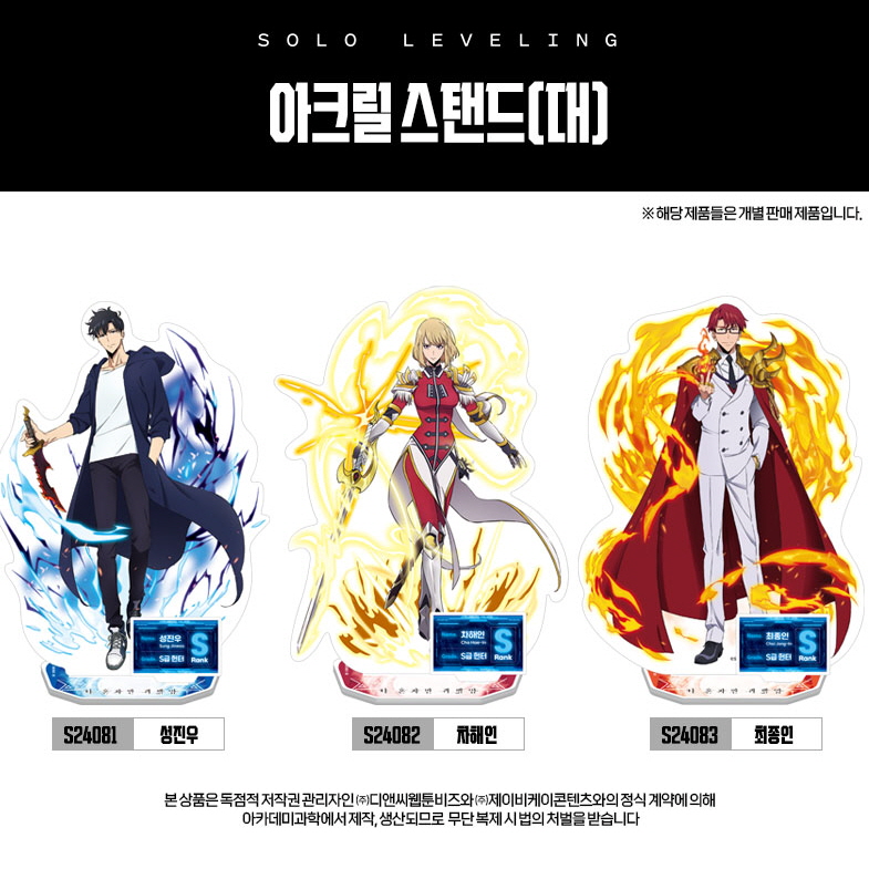 Solo Leveling Acryl Stand S