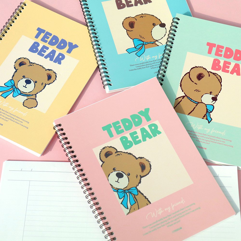 TEDDYBEAR B5 Point Spring Note