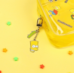 Simpson Metal Keyring