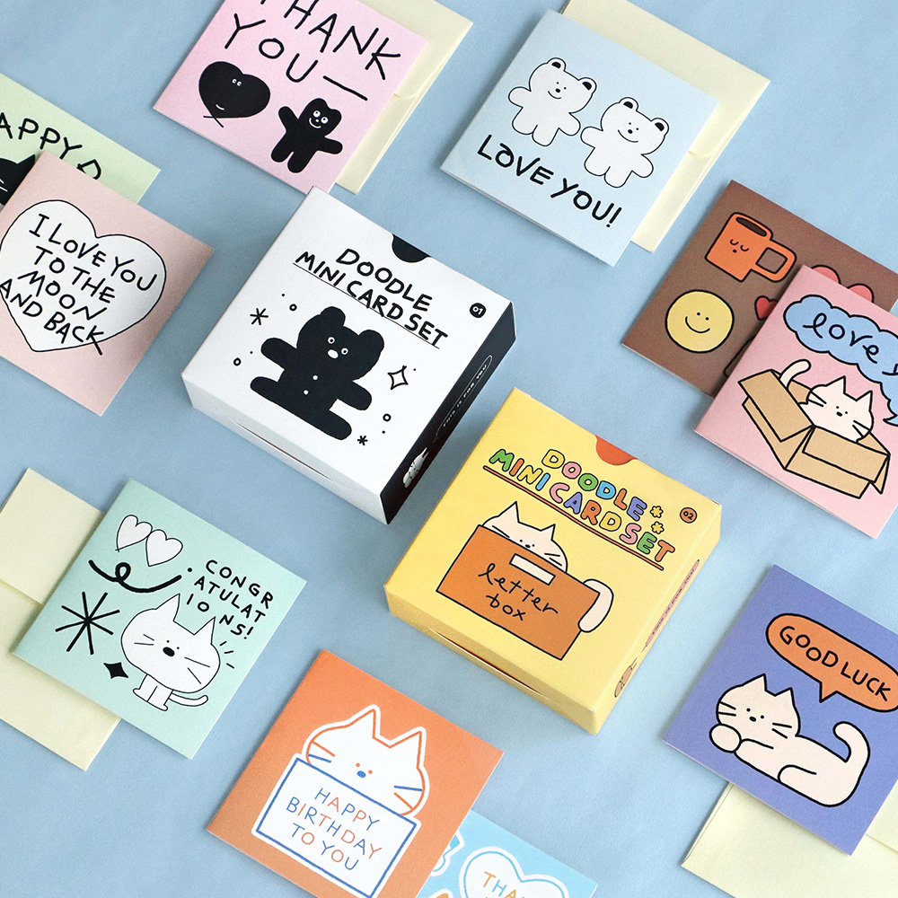 Doodle Mini Card Set