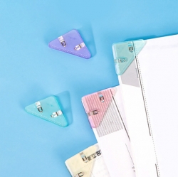Pastel Triangle Clip (4pcs)